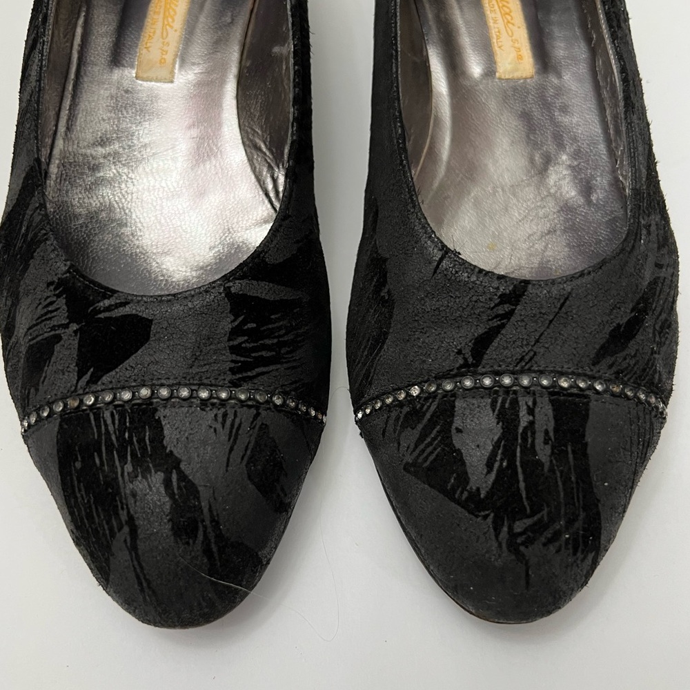 Vintage Gucci black flats size 39 Made in Italy - Picture 2 of 6